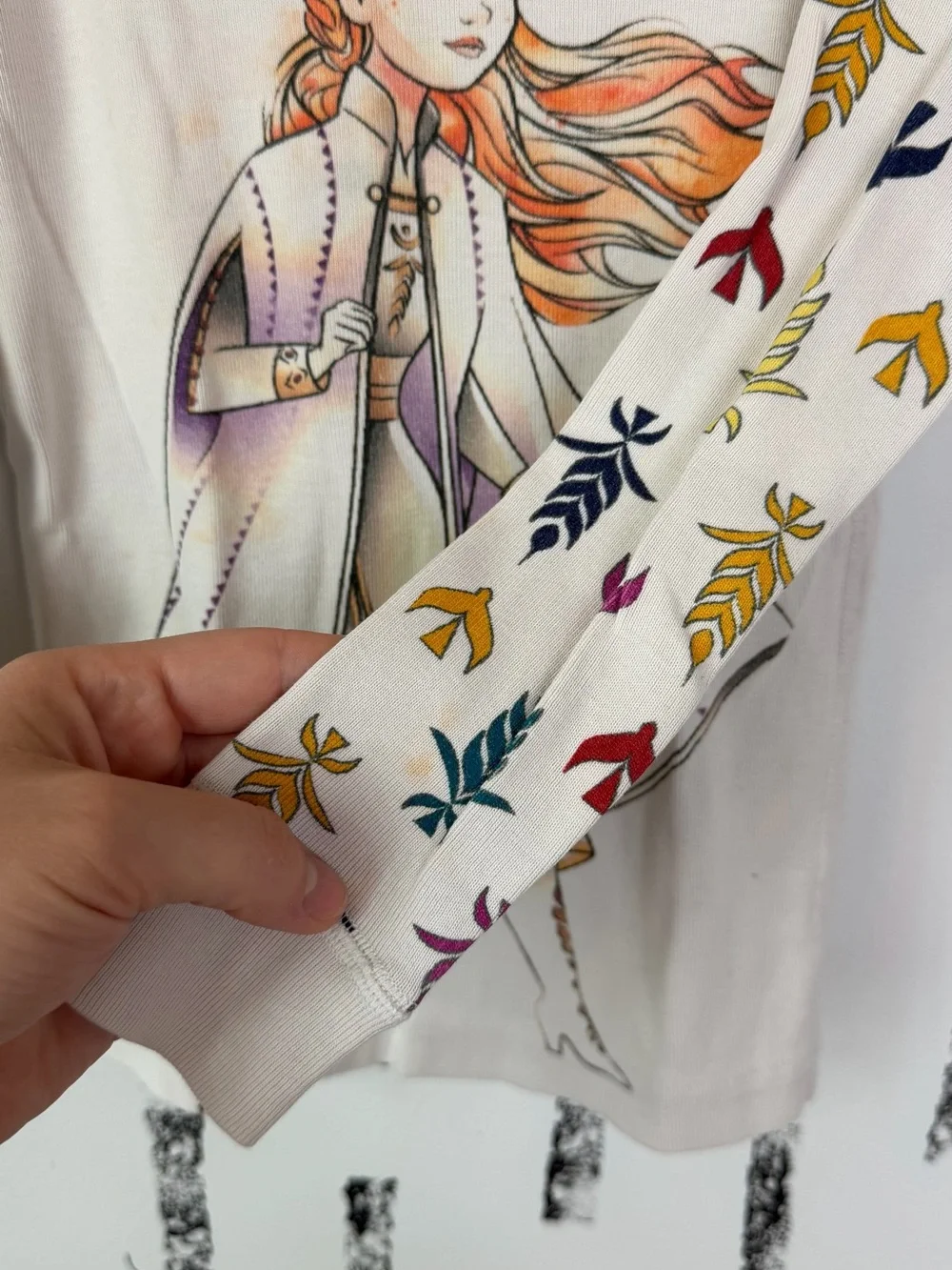 Hanna Andersson Frozen ll Anna Pajama Set Size 4